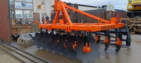 Борона дисковая навесная БДН 2,4х2Н с амортизаторами катка, 14 рабочих органов купить в Махачкале – «БДН-АгроКубань», 3