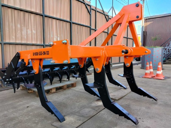 Плуг чизельный навесной ПЧН-2,1Н с зубчатым катком купить в Махачкале – «БДН-АгроКубань», 2