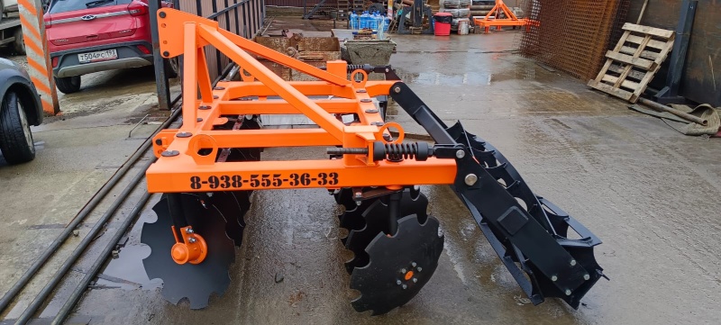 Борона дисковая навесная БДН 2,4х2Н с амортизаторами катка, 14 рабочих органов купить в Махачкале – «БДН-АгроКубань», 4