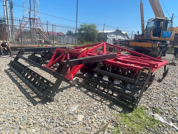 Борона дисковая прицепная БДН 6х4П цельнорамная, 56 рабочих органа купить в Махачкале – «БДН-АгроКубань», 2