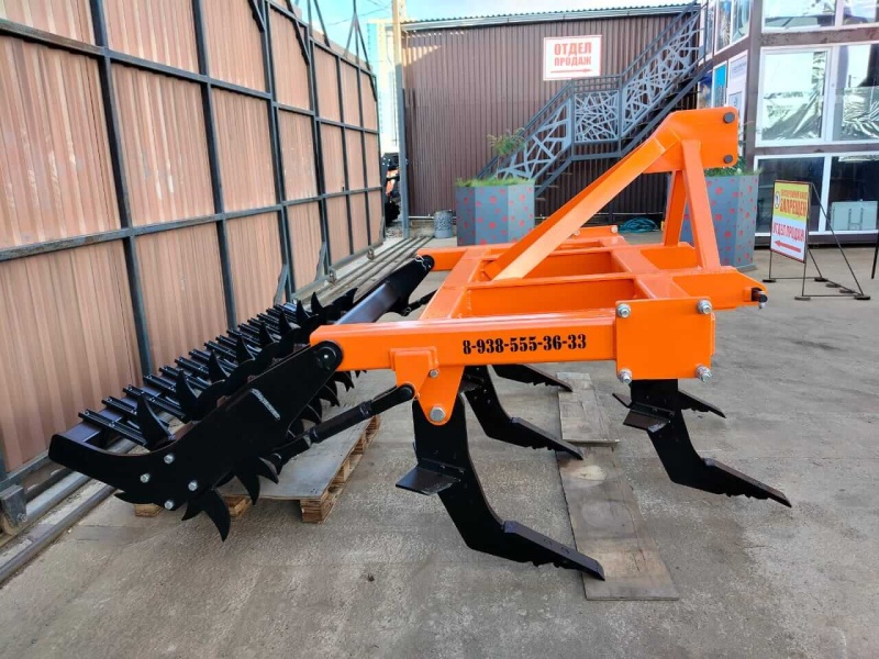 Плуг чизельный навесной ПЧН-2,1Н с зубчатым катком купить в Махачкале – «БДН-АгроКубань», 7